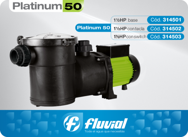 Bomba Autocebante Fluvial Modelo Platinum 50