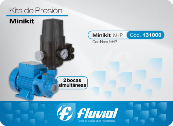MINIKIT DE PRESION Minikit de Presión Fluvial